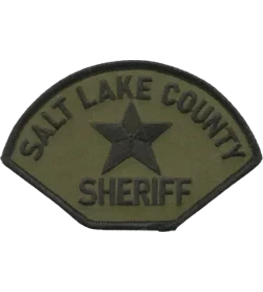 UT Utah State Salt Lake County Sheriff Shoulder Patch Tactical