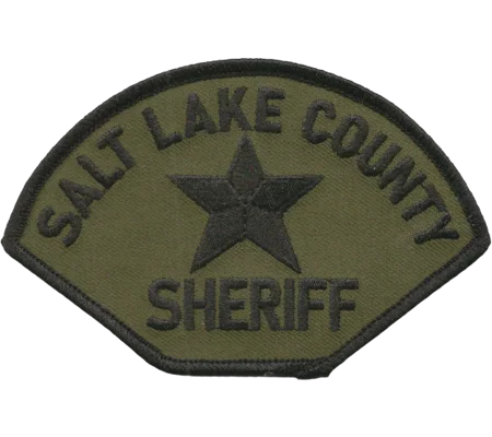 UT Utah State Salt Lake County Sheriff Shoulder Patch Tactical