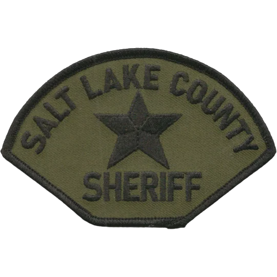 UT Utah State Salt Lake County Sheriff Shoulder Patch Tactical
