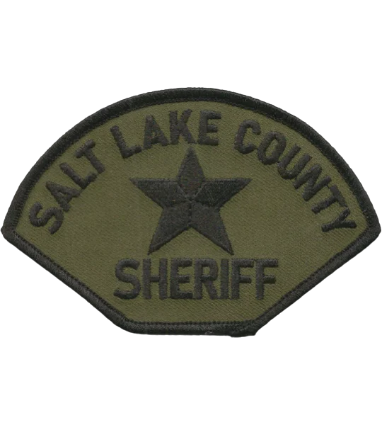 UT Utah State Salt Lake County Sheriff Shoulder Patch Tactical