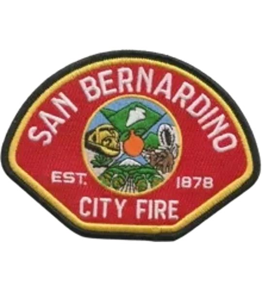 CA California San Bernardino City Fire Department Patch