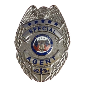 Special Agent Silver Breast Shield