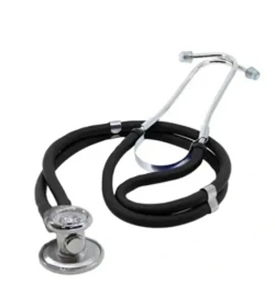 EMS Sprague-Rappaport Type Two Tube Stethoscope Black