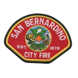 CA California San Bernardino City Fire Department Patch
