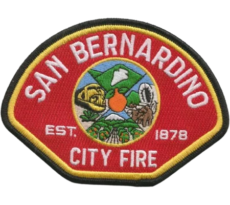 CA California San Bernardino City Fire Department Patch