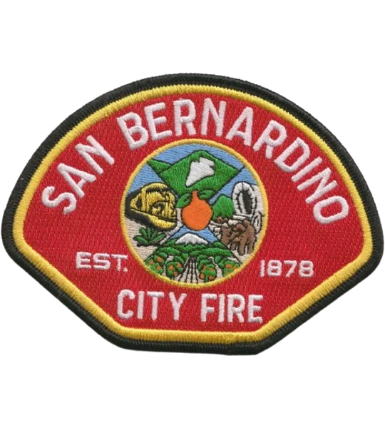 CA California San Bernardino City Fire Department Patch