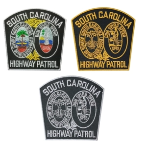 SC South Carolina Highway Patrol Police Shoulder Patch Col..