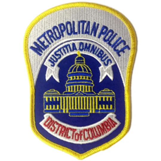 DC Metropolitan Police Department Shoulder Patch