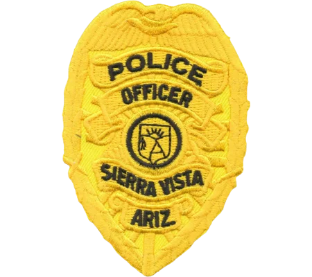 AZ Arizona State Sierra Vista Police Officer Patch