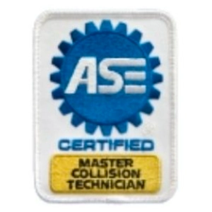 ASE Certified Automobile Master Collision Technician Shoulder Patch