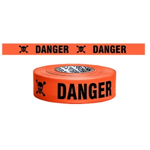 Printed Forestry Wildfire Flagging Tape Danger 150' Roll
