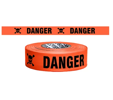 Printed Forestry Wildfire Flagging Tape Danger 150' Roll