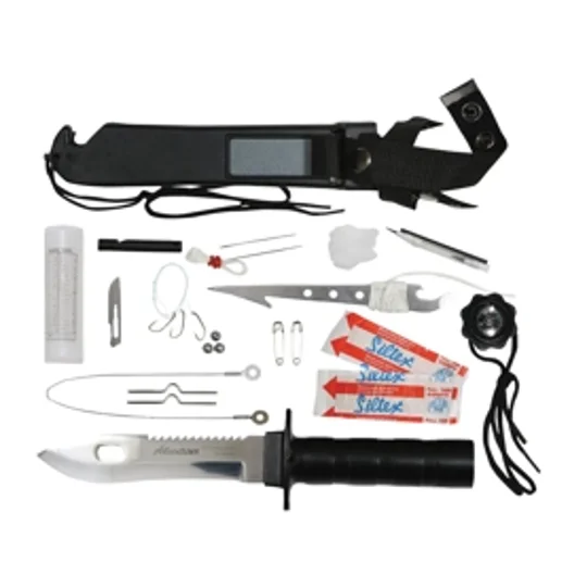 Deluxe Adventurer Wilderness Survival Kit Knife
