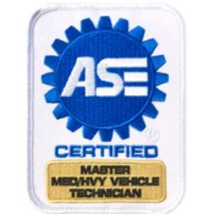 ASE Certified Master Medium Heavy Vehicle Technician Shoulder Patch