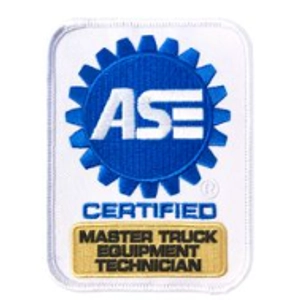ASE Certified Master Truck Equipment Technician Shoulder Patch