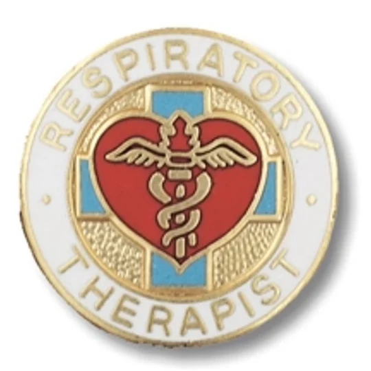 Respiratory Therapist Pin 1 Inch