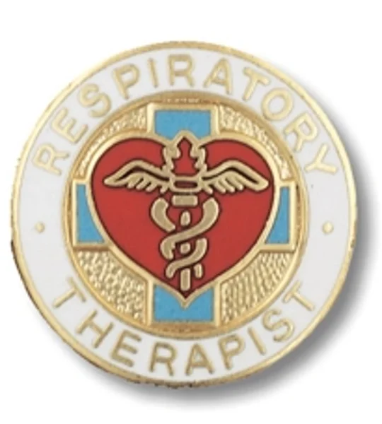 Respiratory Therapist Pin 1 Inch