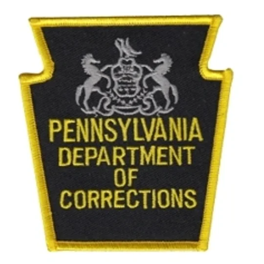 PA Pennsylvania Department of Corrections Shoulder Patch