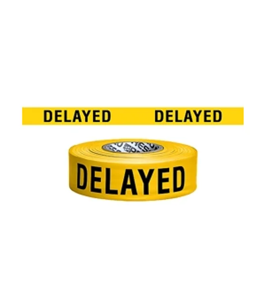 Triage Tape Printed Title Mass Causality MCI Yellow Delayed