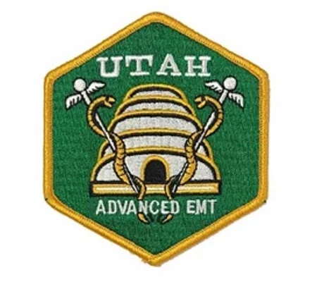 UT Utah State Emergency Medical Technician Advanced Shoulder Patch