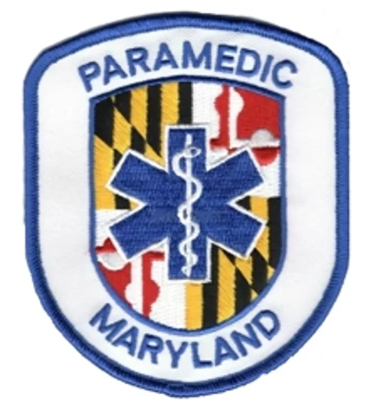 MD Maryland State EMTP Emergency Medical Paramedic Shoulder Patch