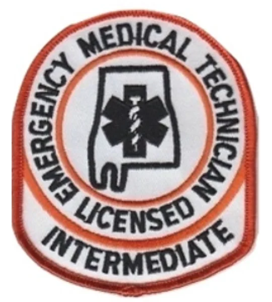AL Alabama State Patch Emergency Medical Technician Intermediate