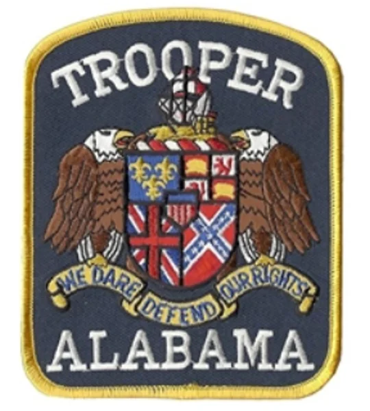 AL Alabama State Trooper Shoulder Patch