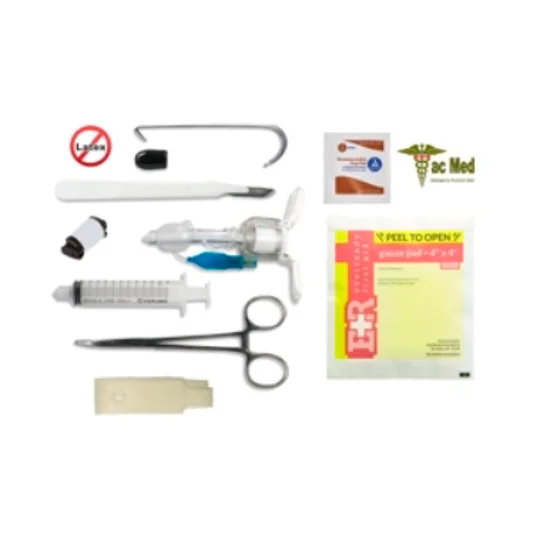 Tactical Field Emergency Cricothyrotomy Cric Kit