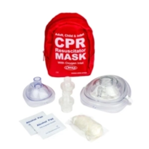 Adult and Infant CPR Face Mask Kit With Bag