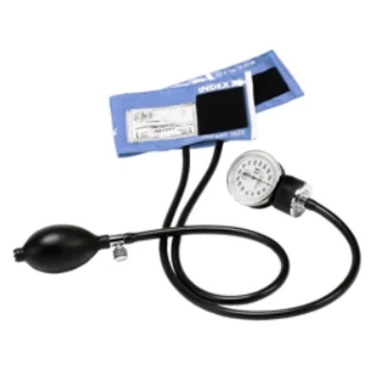 Premium Infant Aneroid Sphygmomanometer BP Cuff Ciel Blue
