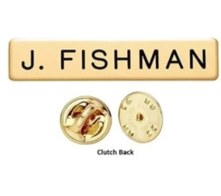 Custom Engraved Uniform Name Tag Plate