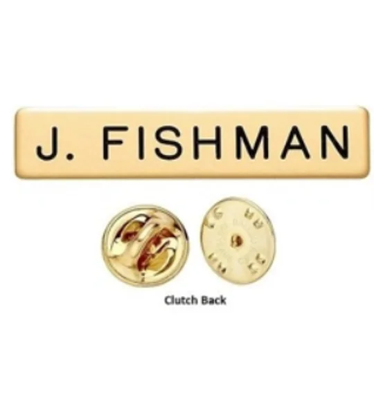 Custom Engraved Uniform Name Tag Plate