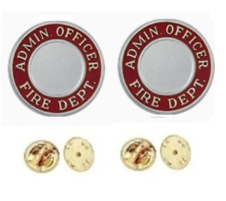 Admin Officer Disc Collar Insignia Set