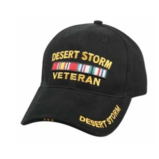 Deluxe Low Profile Cap Military Desert Storm Vet
