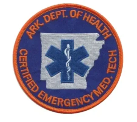 AR Arkansas State Emergency Medical Technician Shoulder Patch
