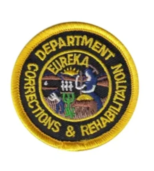 CA California State Department of Corrections Rehab Patch Circle