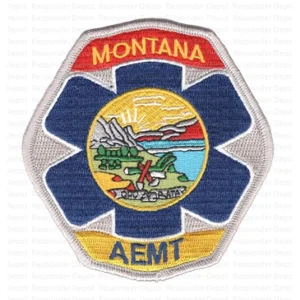 MT Montana EMS Shoulder Patch Advanced Emergency Medical Technician