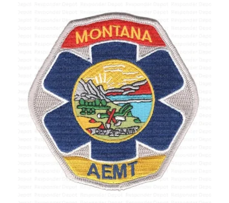 MT Montana EMS Shoulder Patch Advanced Emergency Medical Technician