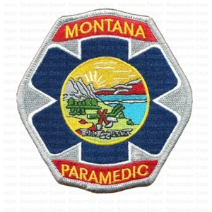 MT Montana EMS Shoulder Patch Paramedic