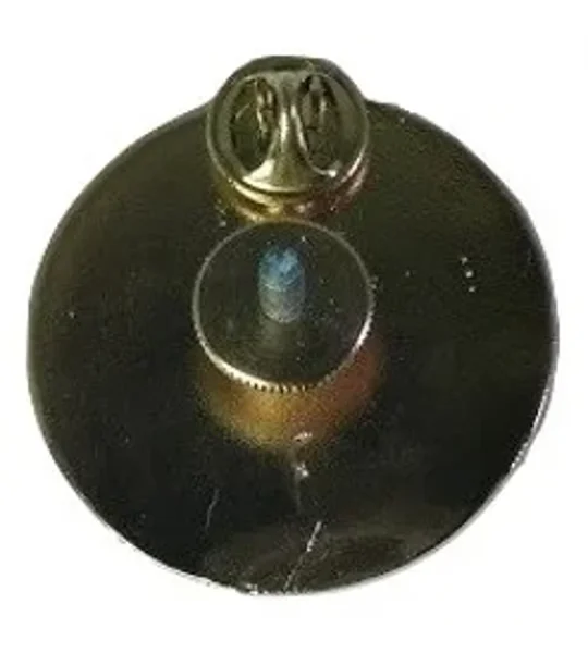 Hat Pin Bugles Disc 5 Bugles Chief Gold Screw Post Smooth