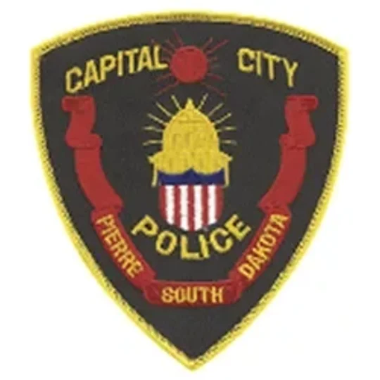 SD South Dakota State Pierre Police Shoulder Patch
