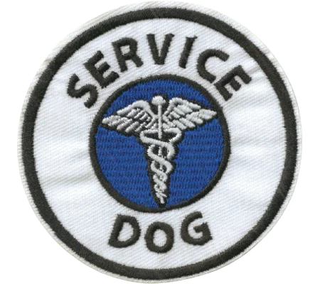 K9 ADA Service Dog Patch Medical Needs Blue