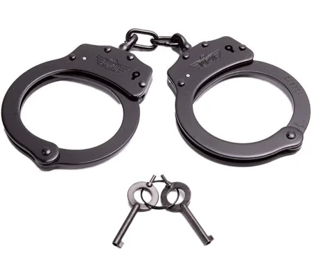 UZI Professional Chain Handcuffs Black