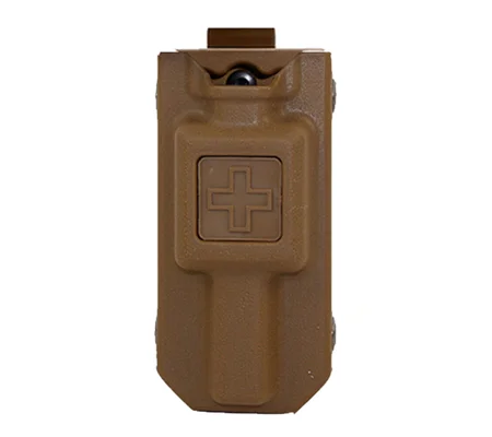 CAT Tourniquet Rigid TQ Case MOLLE Malice Clip Brown Tan