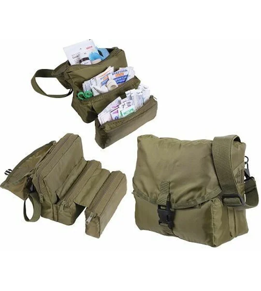 Tactical M3 GI Style Medic Trauma Bag Tan