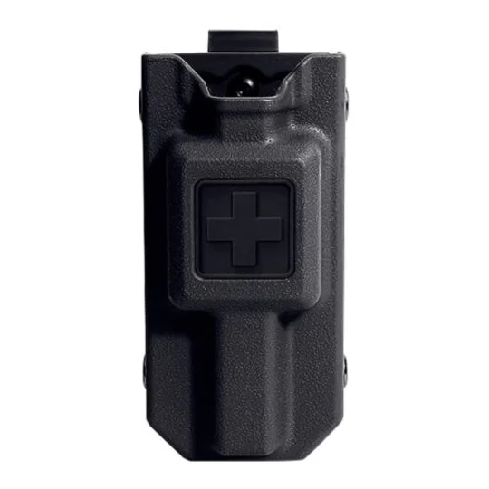 CAT Tourniquet Rigid TQ Case Cross Front MOLLE Malice Clip Black