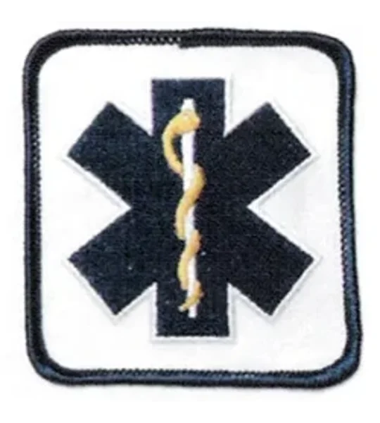 Star of life Patch Square