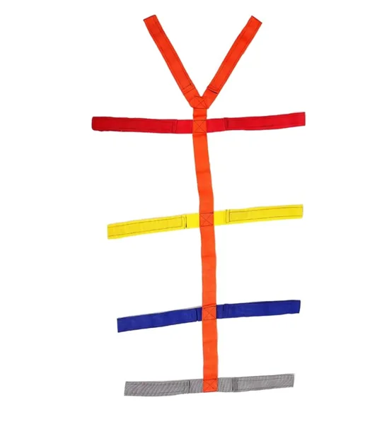 Backboard Color Coded Spider Straps Velcro