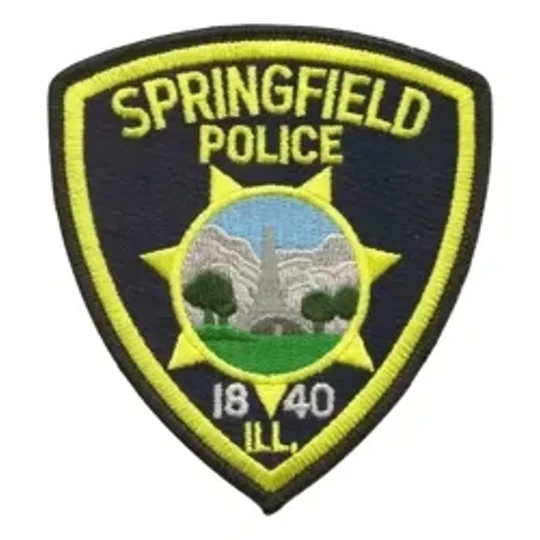 IL Illinois Springfield Police Shoulder Patch