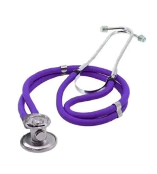 EMS Sprague-Rappaport Type Two Tube Stethoscope Purple